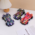 HY-685 Neon Painted Pull-Back Racing Car