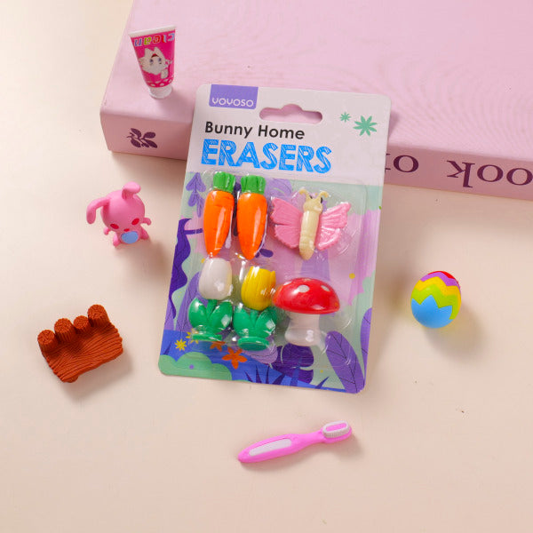 QH-8304 Bunny Wonderland Eraser