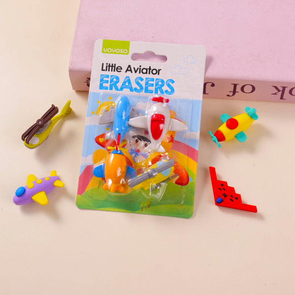 QH-8312 Little Aviator Eraser