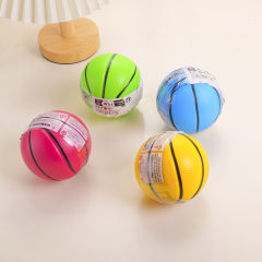 Colorful Basketball PU High Bounce Ball 9cm