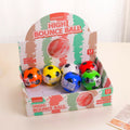 Colorful Soccer PU High Bounce Ball 6.3cm
