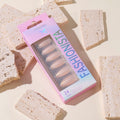 Bowknot Series - Pearl White Press-on Nails