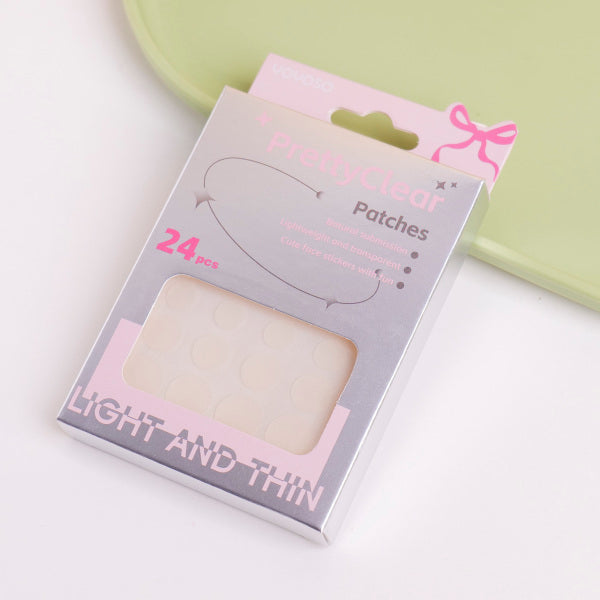 Bowknot Series – Natural-Tone Face Stickers