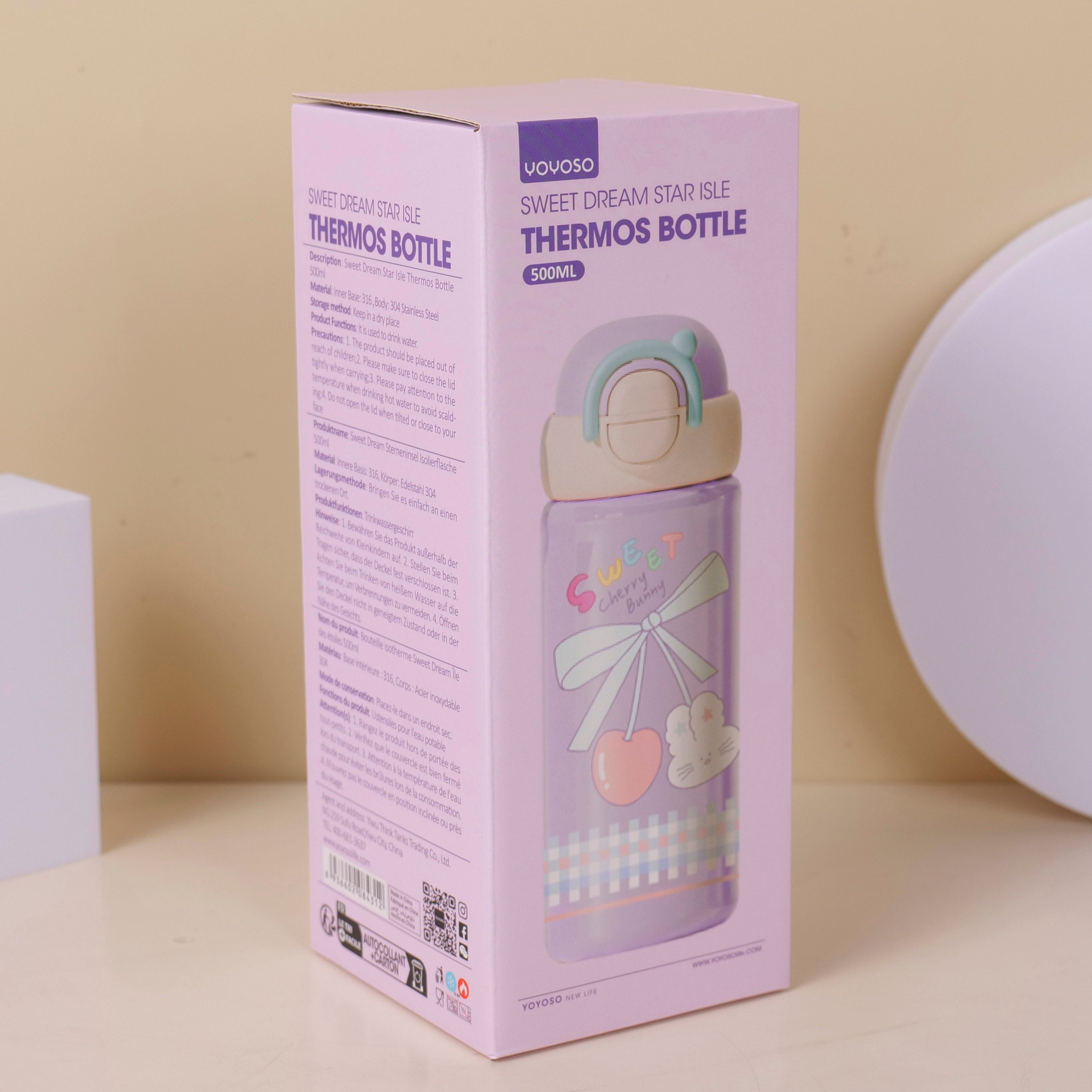 Sweet Dream Star Isle Thermos Bottle 500ml
