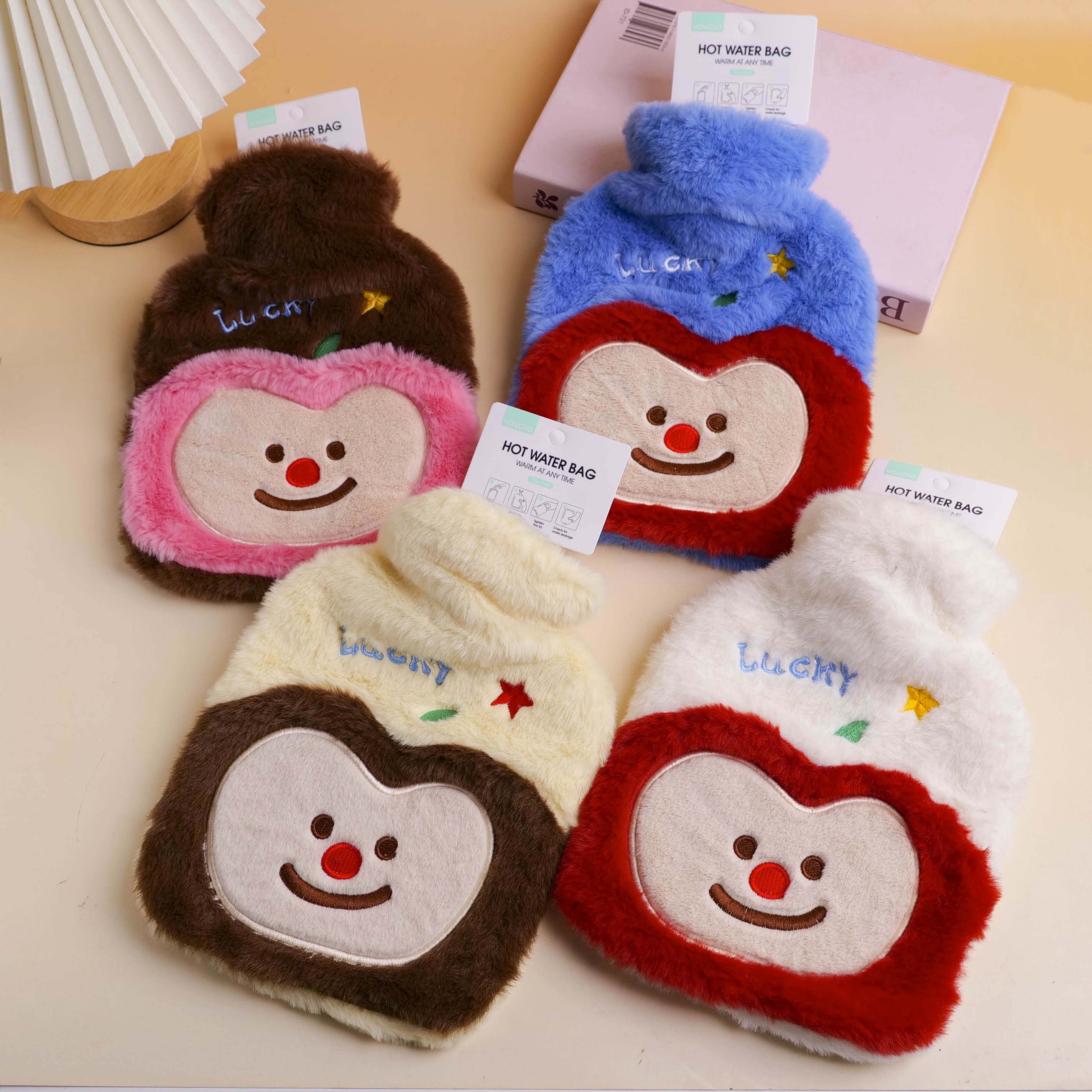 Apple Warm Hot Water Bottle 800ml