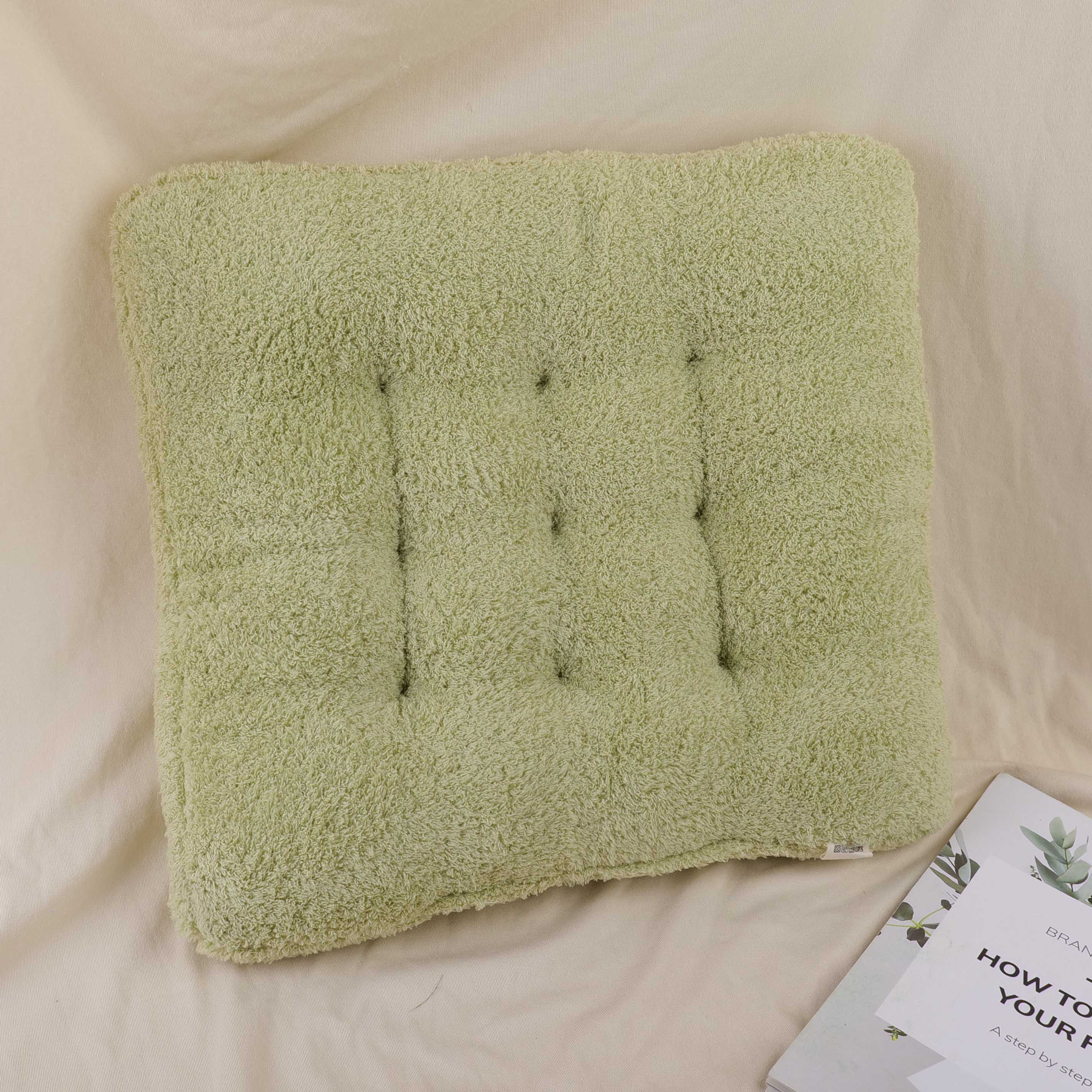 Solid Color Seat Cushion – Green