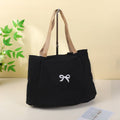 Bowknot Shoulder Bag – Black