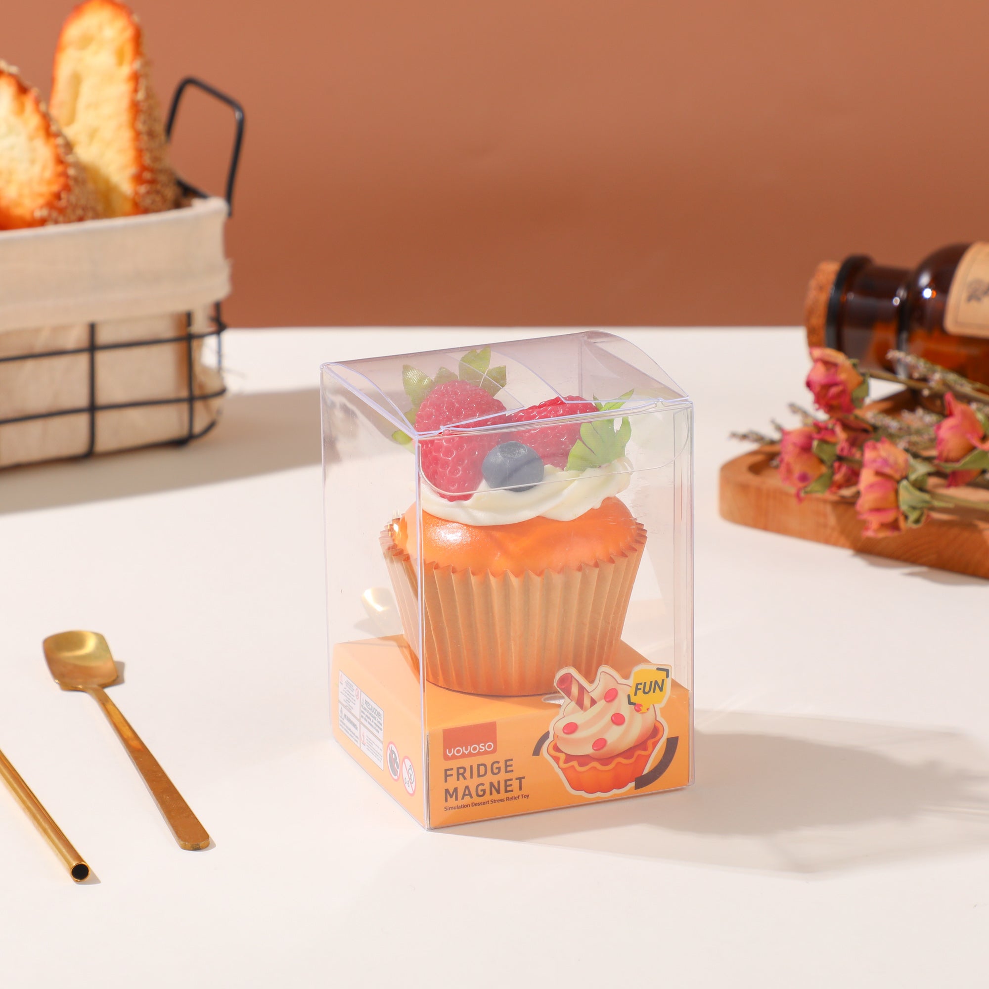 Simulation Dessert Stress Relief Toy – Fridge Magnet