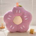 Flower Seat Cushion - Purple