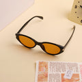 Minimalist Cat Eye Women's Sunglasses - Leopard
