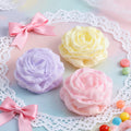 Double-Layer Colorful Rose Bath Sponge