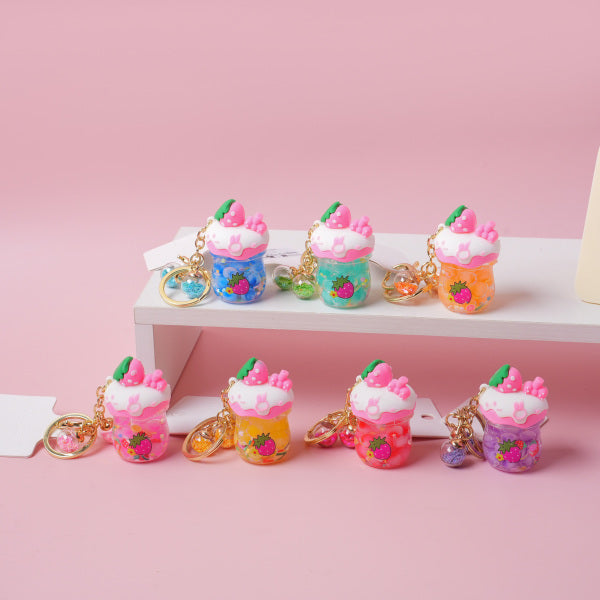 Fluid Fruit Keychain