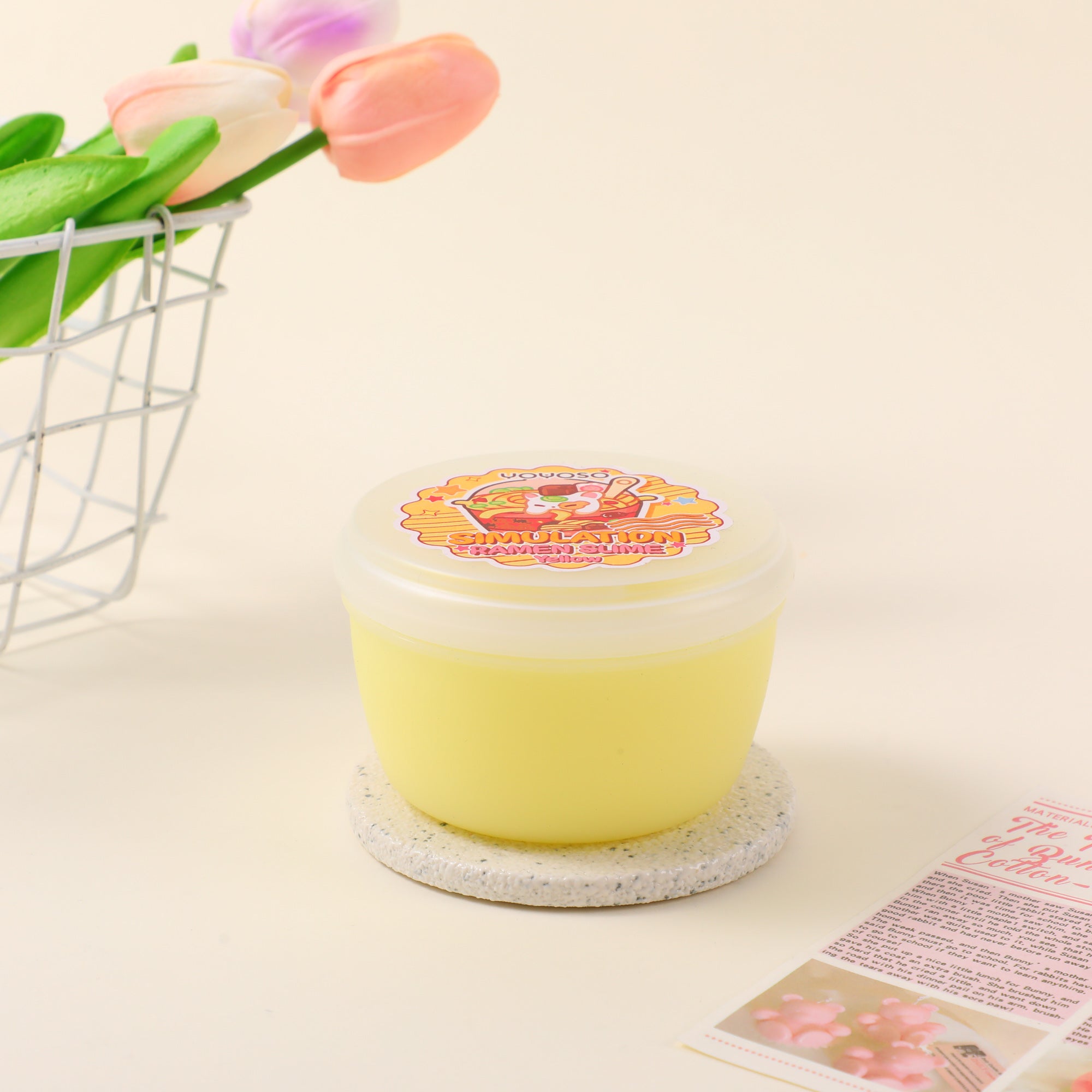 8053 Simulation Ramen Slime - Yellow