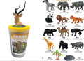 YSD2315AB - 3-Inch Wild Animal Model Toys 12pcs