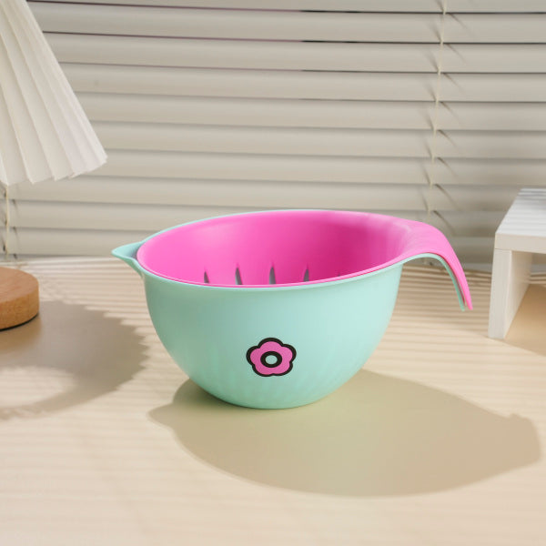 Small Floral Draining Basket