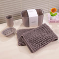 4-Piece Bathroom Set – Gray