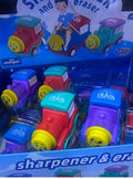 train pencil sharpener