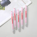 Gentleness press gel pen red refill