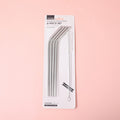 Stainless steel straw 4-piece set