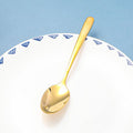 Elegant series tea spoon-gold
