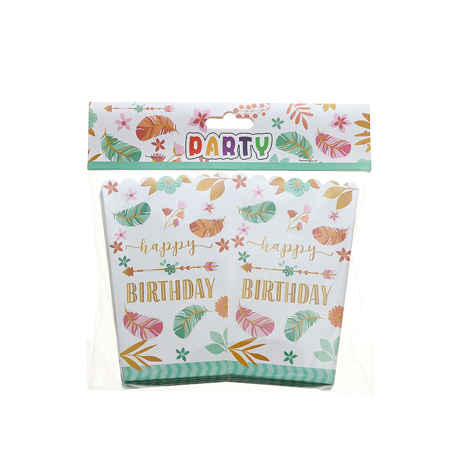 Feather princess series popcorn box (10pcs)