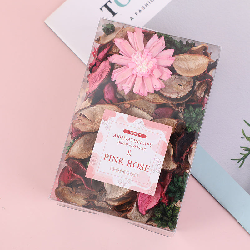 Aromatherapy dried flower-pink rose