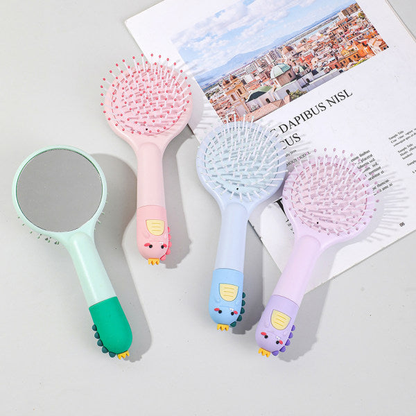 Color changing little dinosaur prince mirror comb