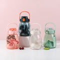 Tranparent portable belly cup -1300ml
