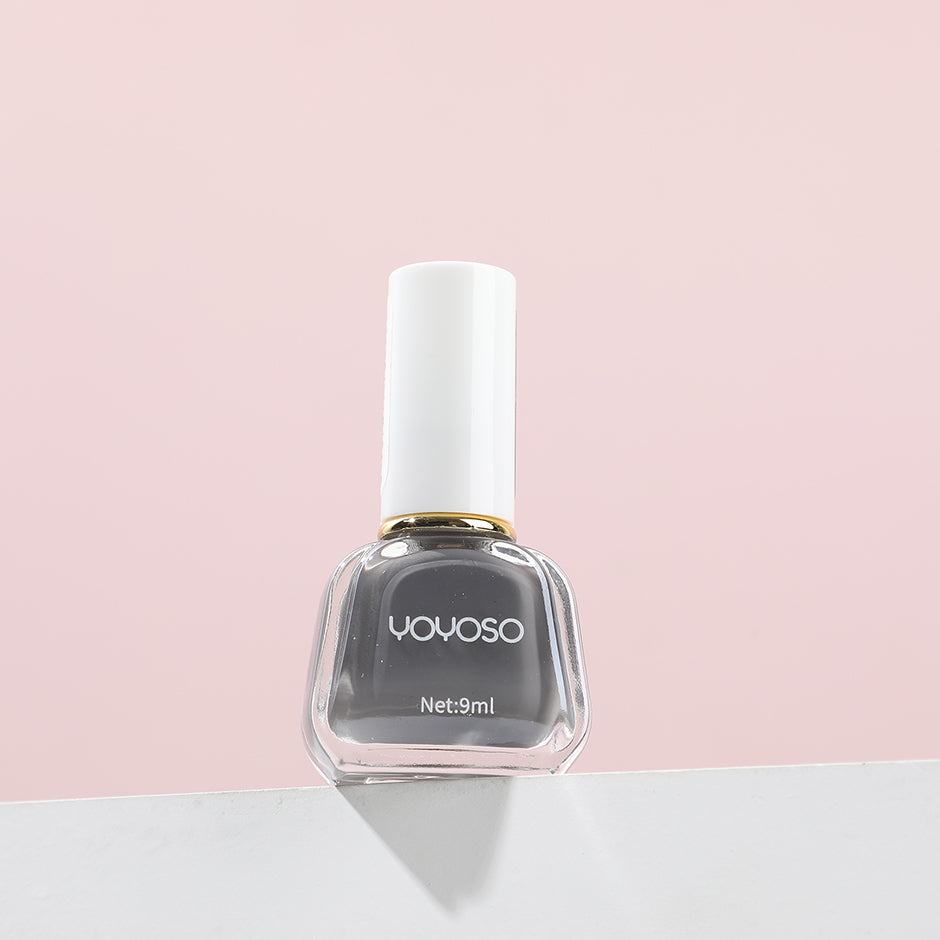 Romance sweetheart oily nail polish - in grey mood