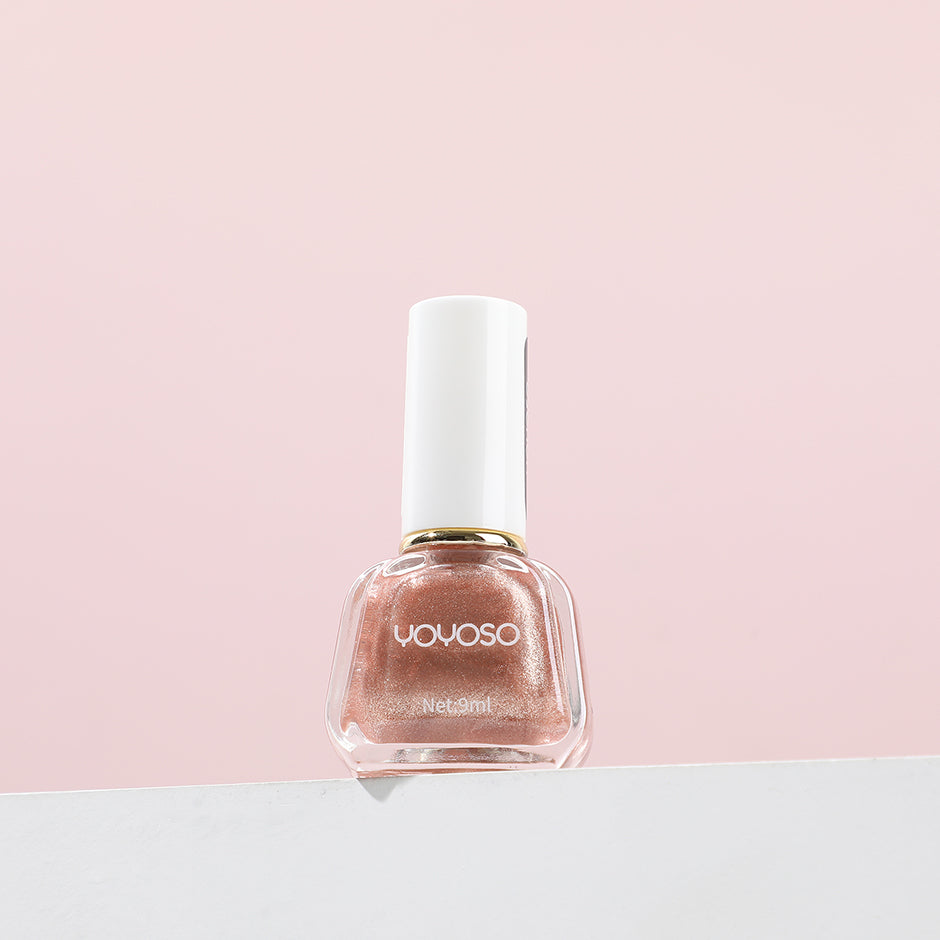 Romance sweetheart oily nail polish -strawberry rhinstone