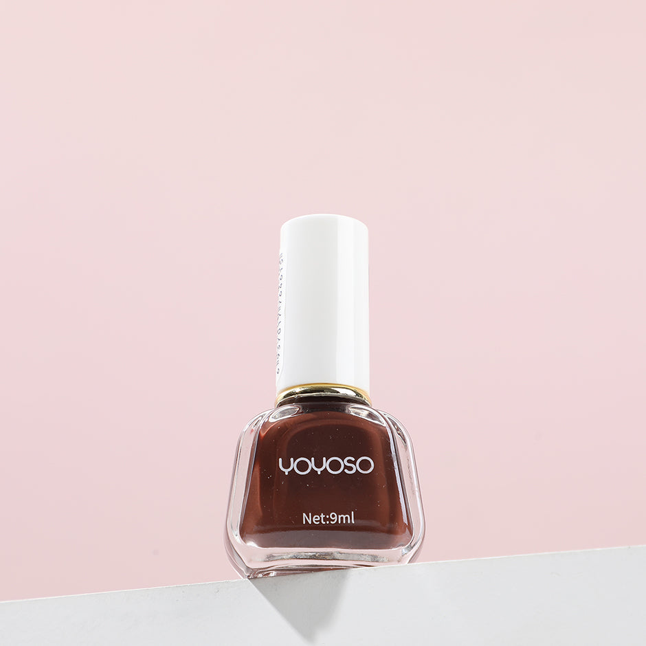 Romance sweetheart oily nail polish - Latte red brown