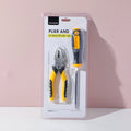 Plier and screwdriver set