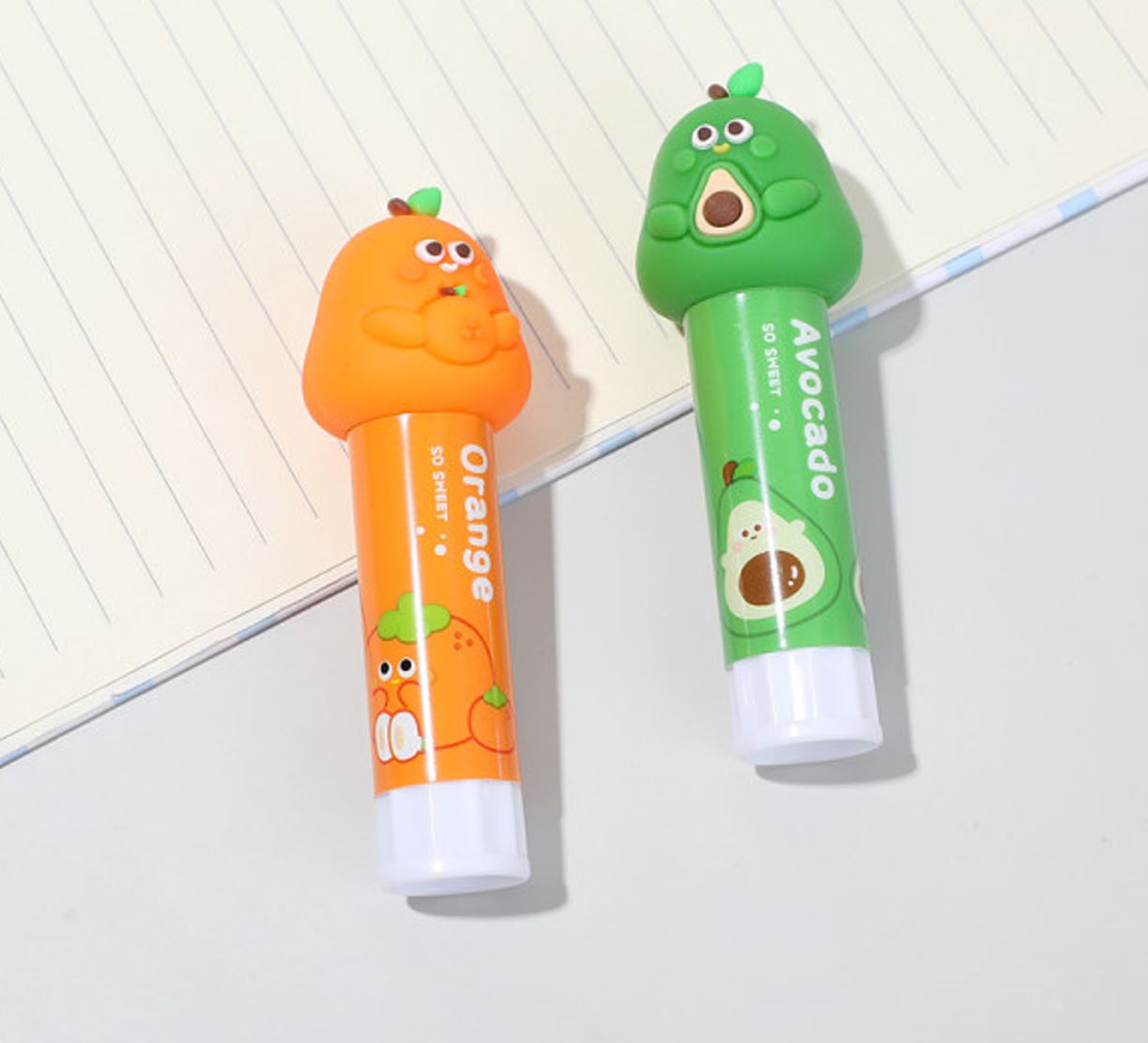 Hugging fruit solid glue stick