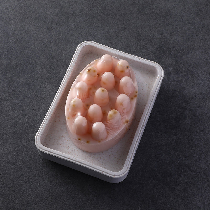 Rose massage soap