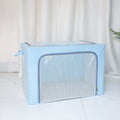 Grid series storage box -blue