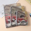 Busy cowboy spiral notebook A5