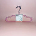 Metal dipping non-slip children's hanger-Pack of 8pcs-pink