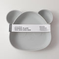 Little bear dinner plate-grey