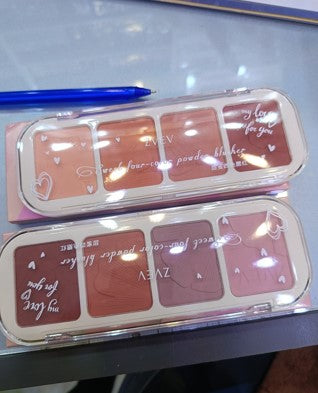 Four color combo eyeshadow