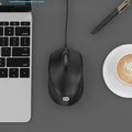 Wired business office mouse-black
