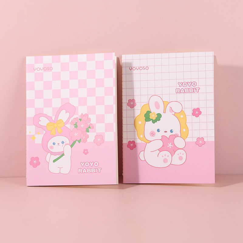 Sakura YOYO rabbit series-suture notebook B5