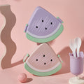 Watermelon shaped lunch box