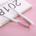 Color blocking gel pen-pink 0.5mm
