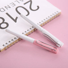 Color blocking gel pen-pink 0.5mm