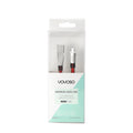 Woven ribbon lamp flying fish line 1.2m android cable - red