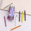 24-color？colorful？pencil？in？short？barrel