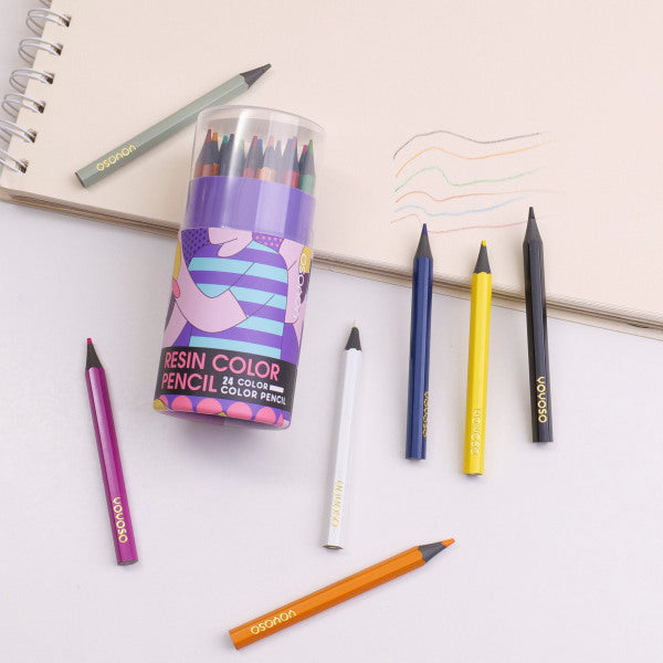 24-color？colorful？pencil？in？short？barrel