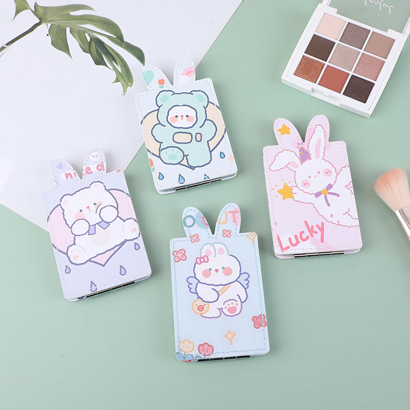 Cute animal rectangular creative fashion mirror