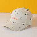 Love printed children's baseball cap-beige