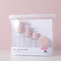 Simple travel sub bottle 6pcs set-pink